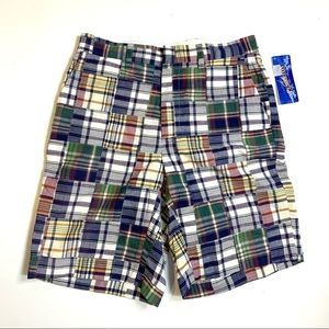 Pendleton Men’s Vintage Plaid Flat Front Shorts Size 32